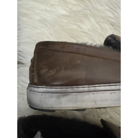Ross & Snow Matteo Genuine Shearling Loafer Sneaker USA Size 13‎ Water Resistant main image 11